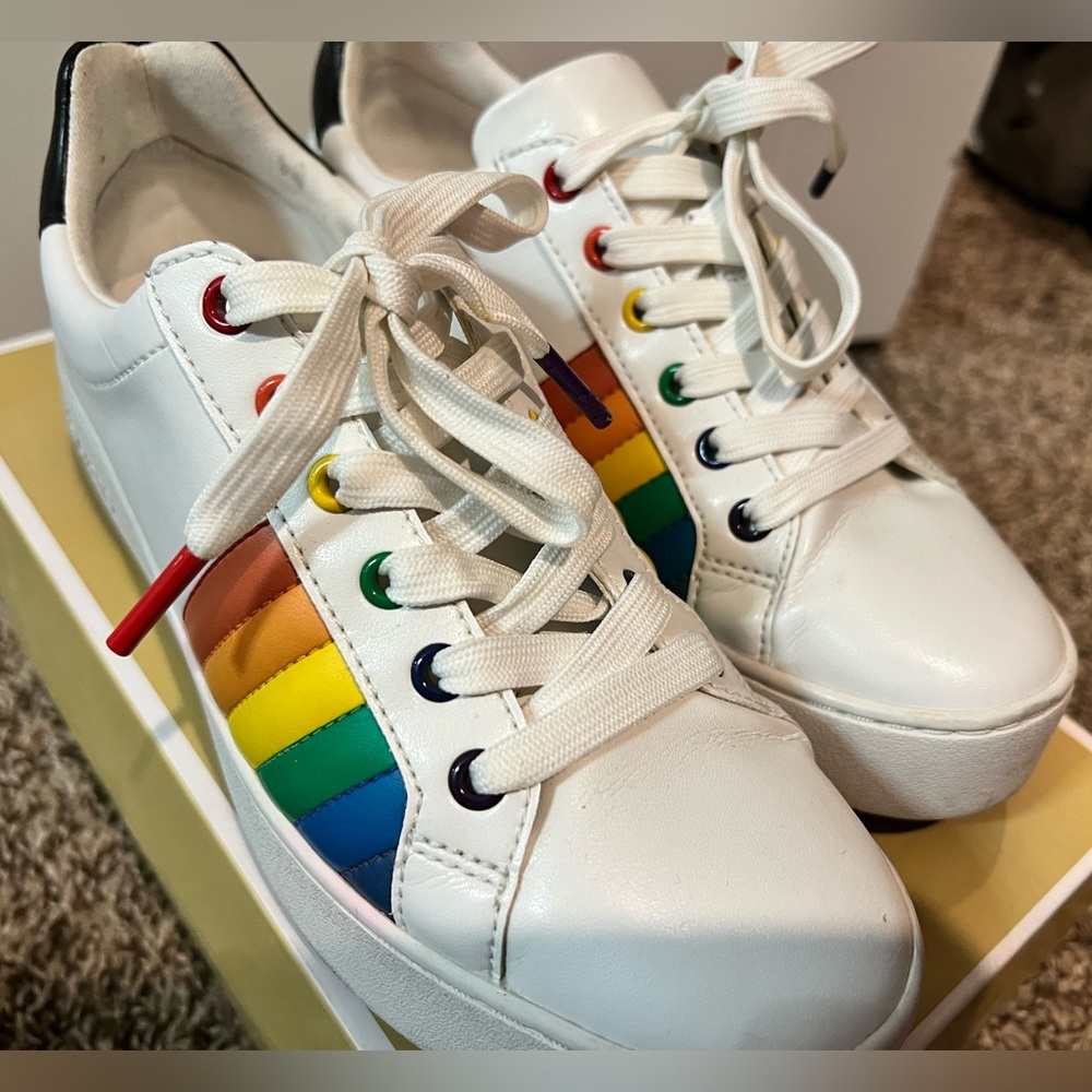 Micheal Kors Poppie Rainbow Sneaker